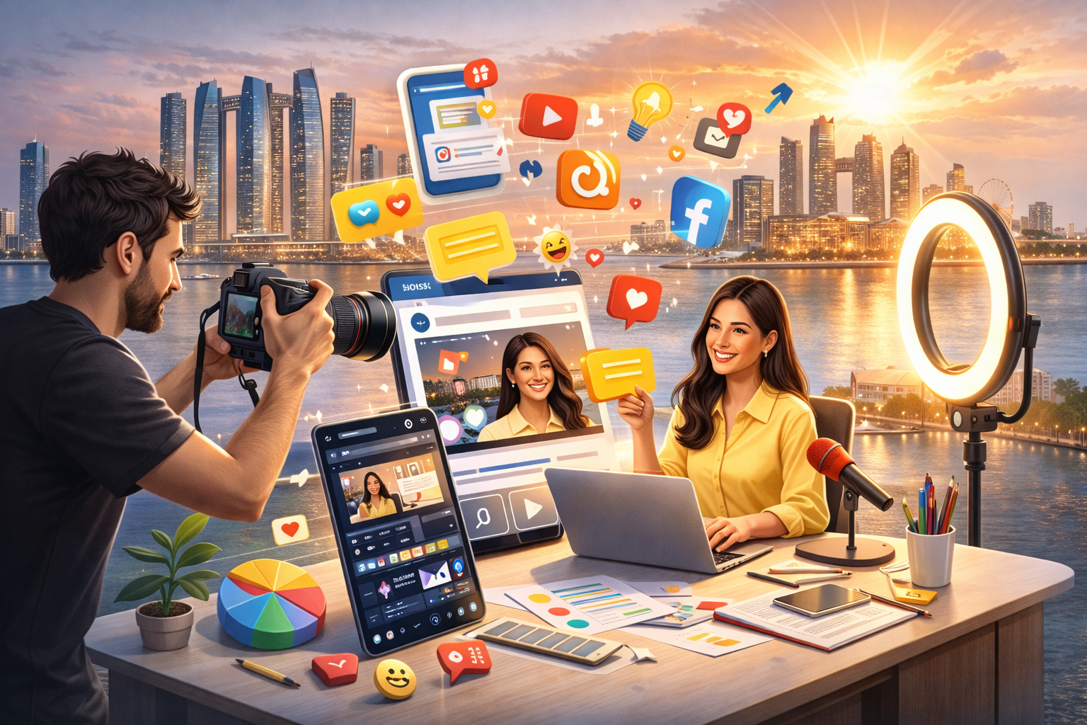 Best social media agency in Abu Dhabi delivering ROI